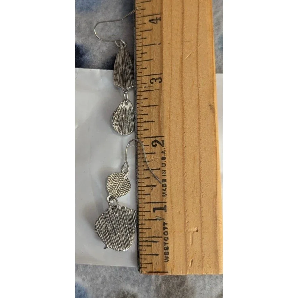 Bohemian Natural Green Hues Stones Drop Earrings